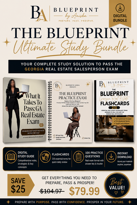 Blueprint Ultimate Study Bundle.